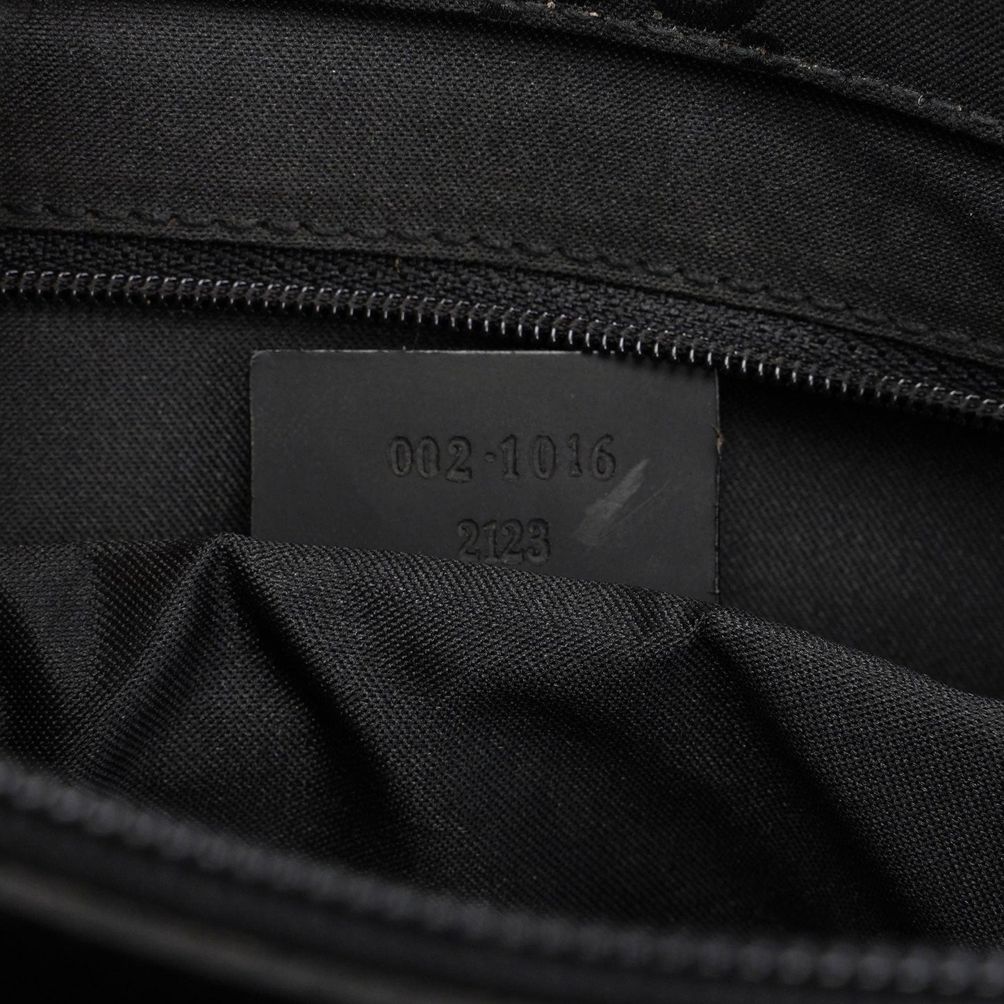 Black GG Bamboo Tote