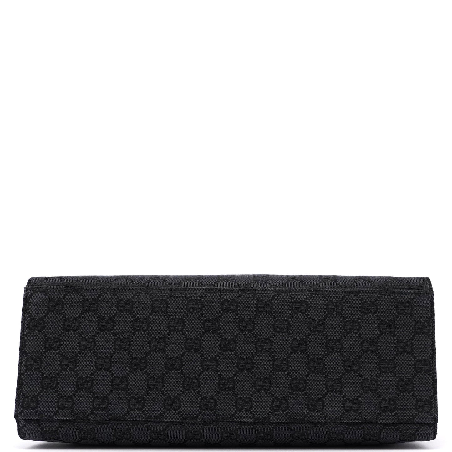 Black GG Bamboo Tote