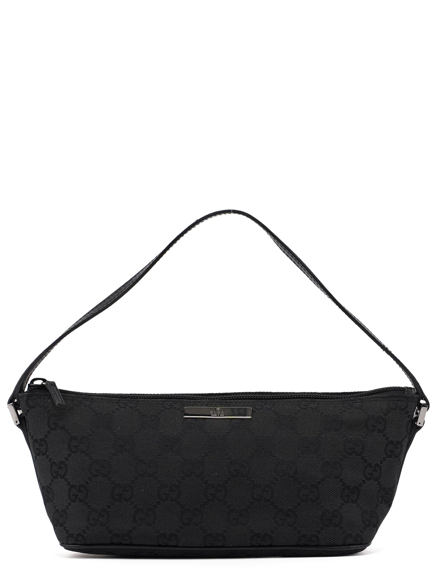 Black GG Boat Pochette