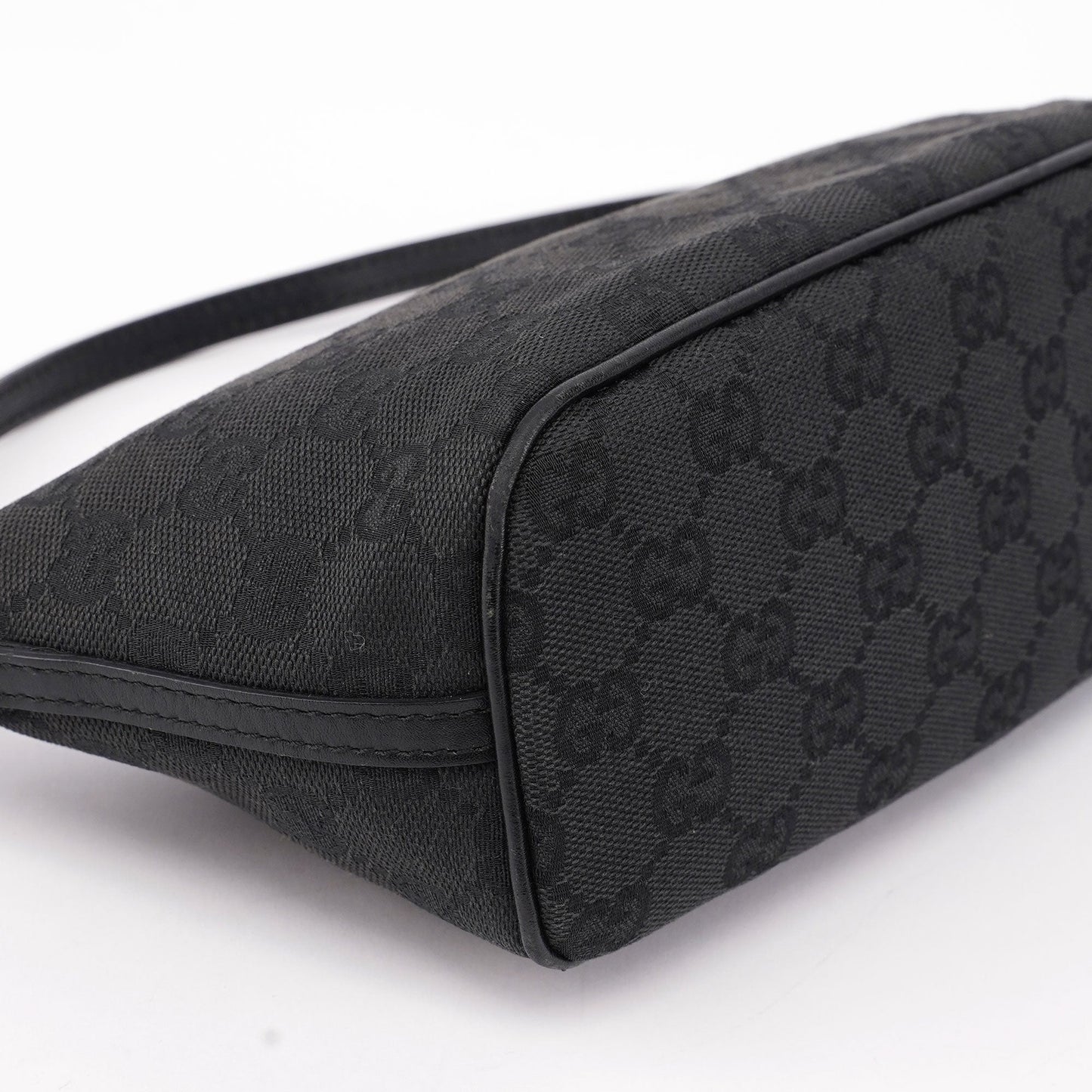 Black GG Boat Pochette