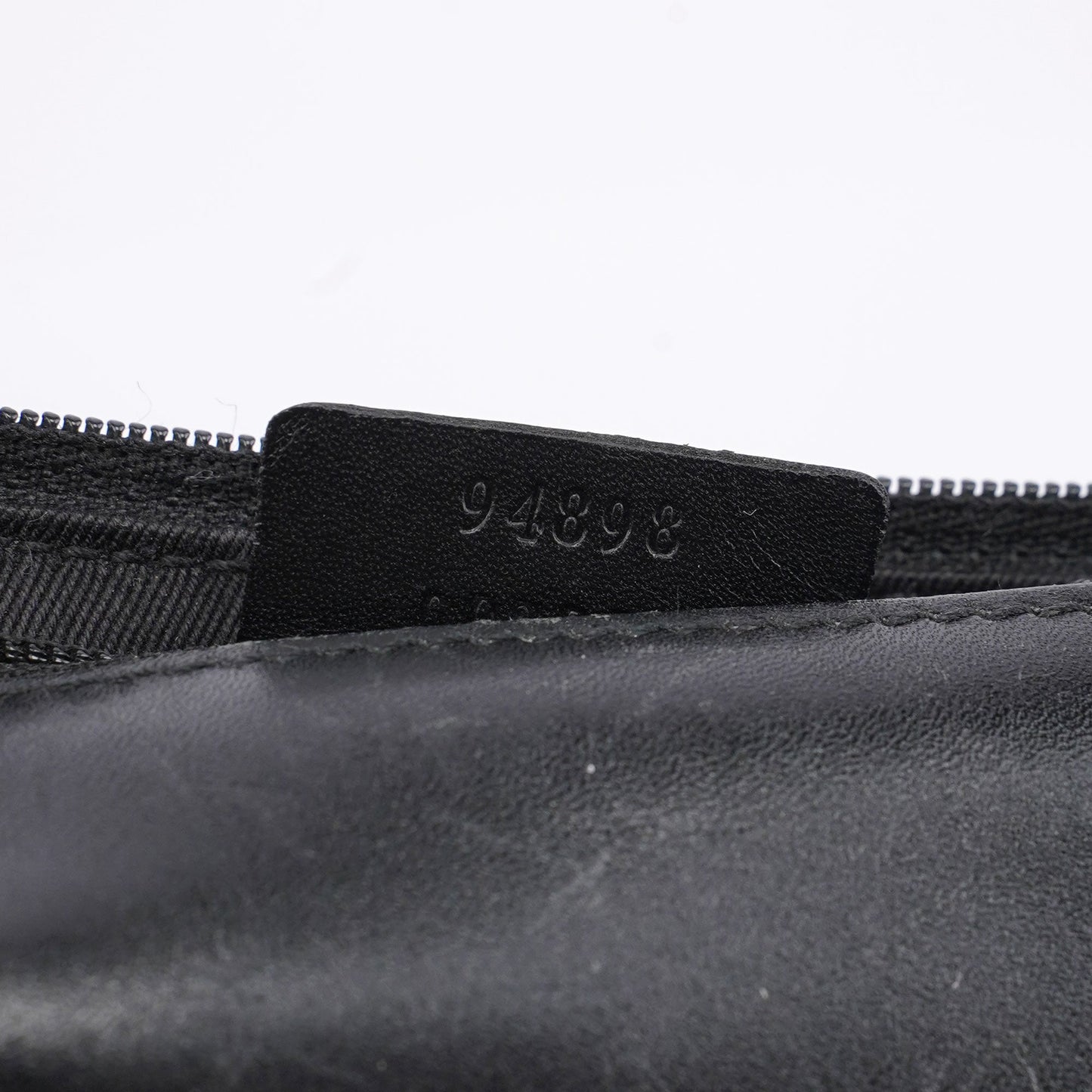 Black GG Canvas Calfskin Tote