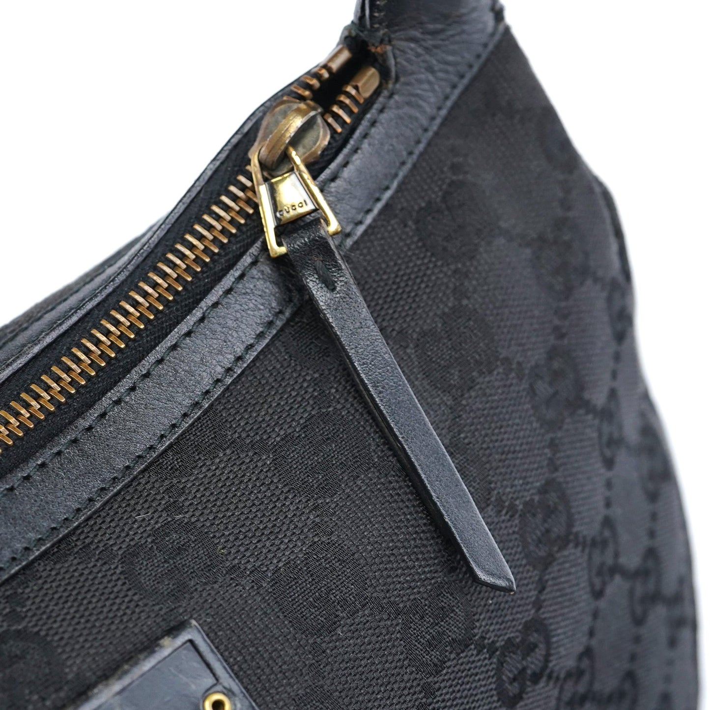 Black GG Canvas Crossbody Bag