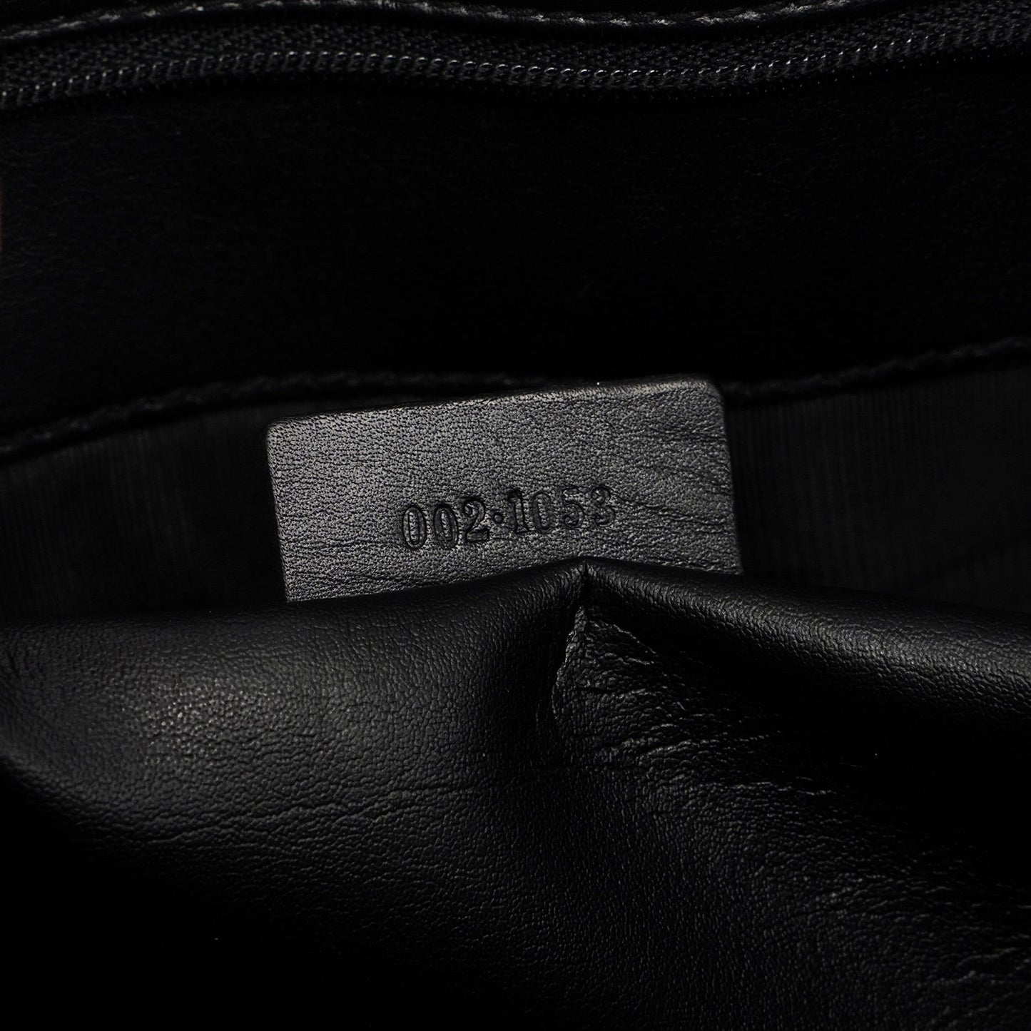 Black GG Canvas Drawstring Tote