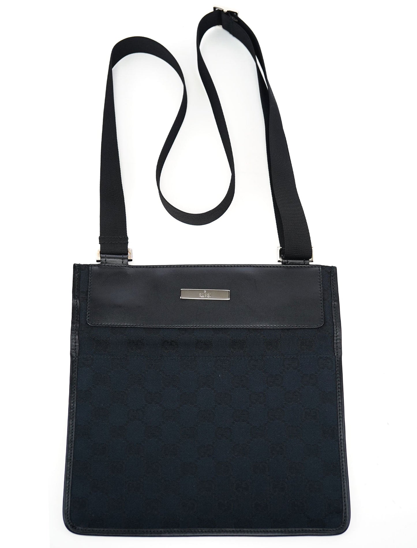Black GG Crossbody Bag