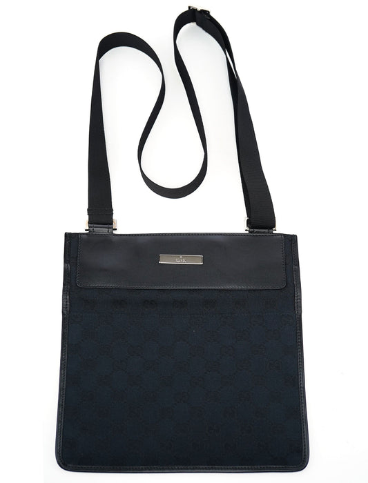 Black GG Crossbody Bag