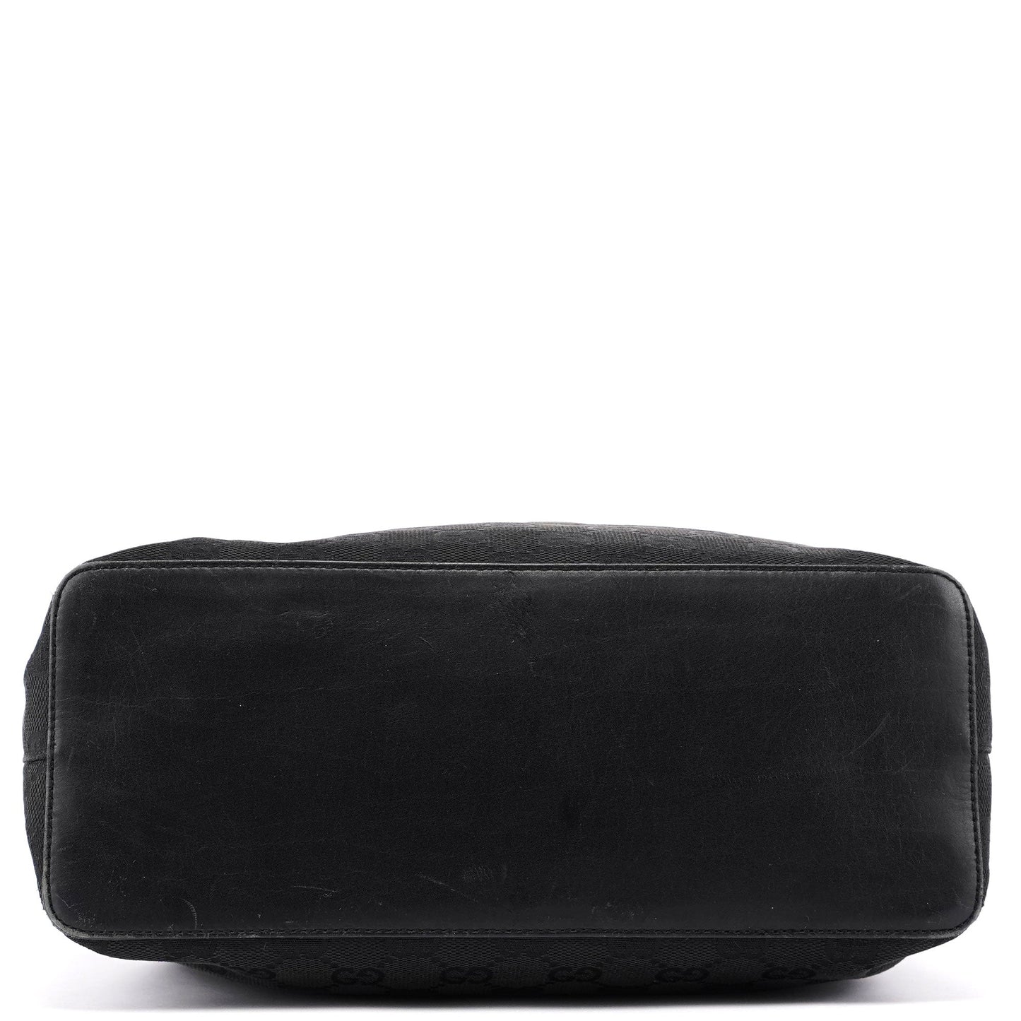 Black GG Drawstring Shoulder Bag