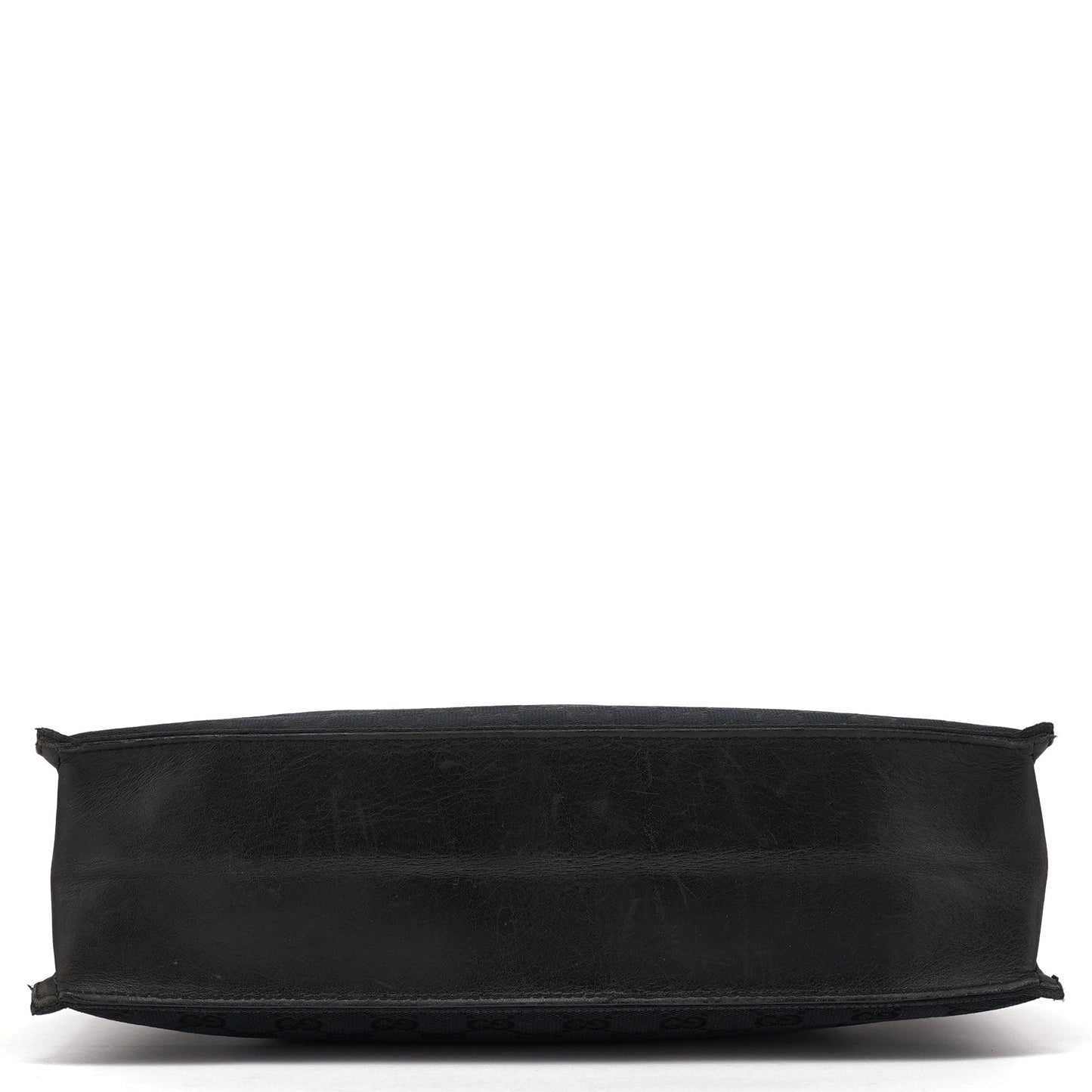 Black GG Drawstring Tote Bag