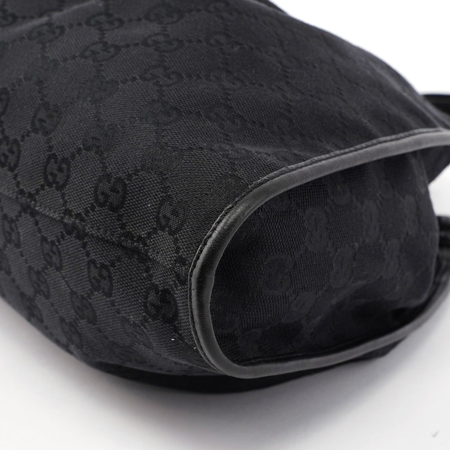 Black GG Dual Handle Bag
