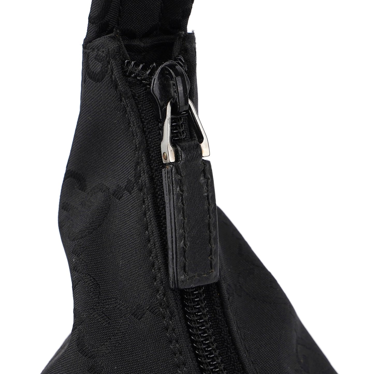 Black GG Dual Pocket Shoulder Bag