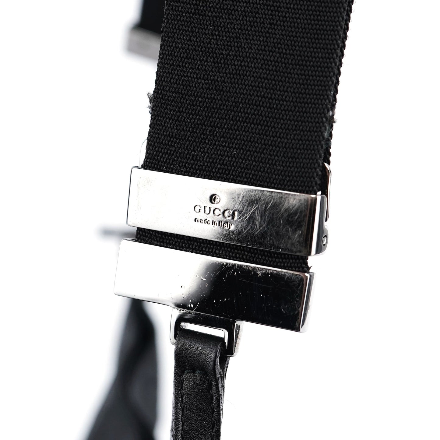 Black GG Dual Pocket Shoulder Bag