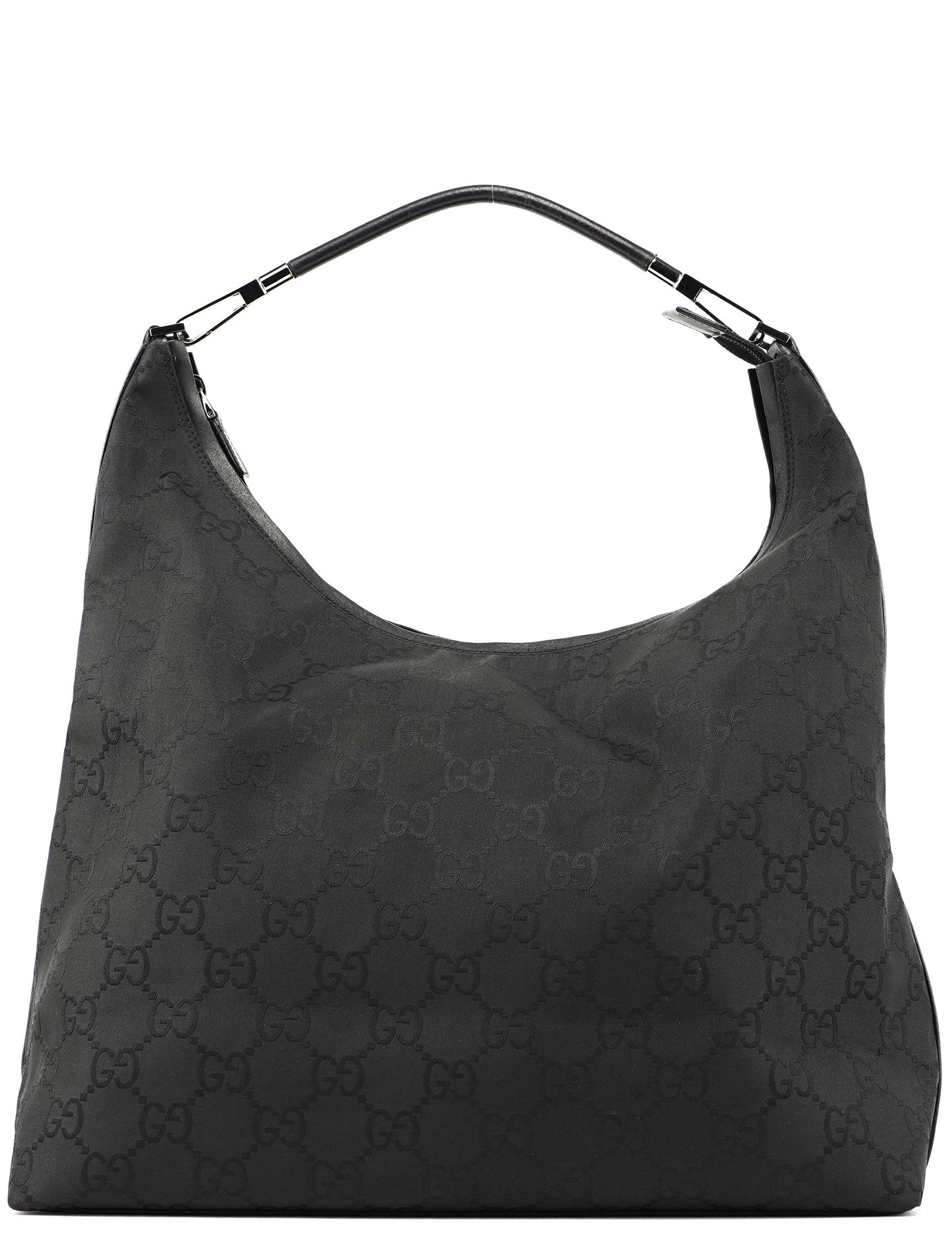 Black GG Hobo Shoulder Bag