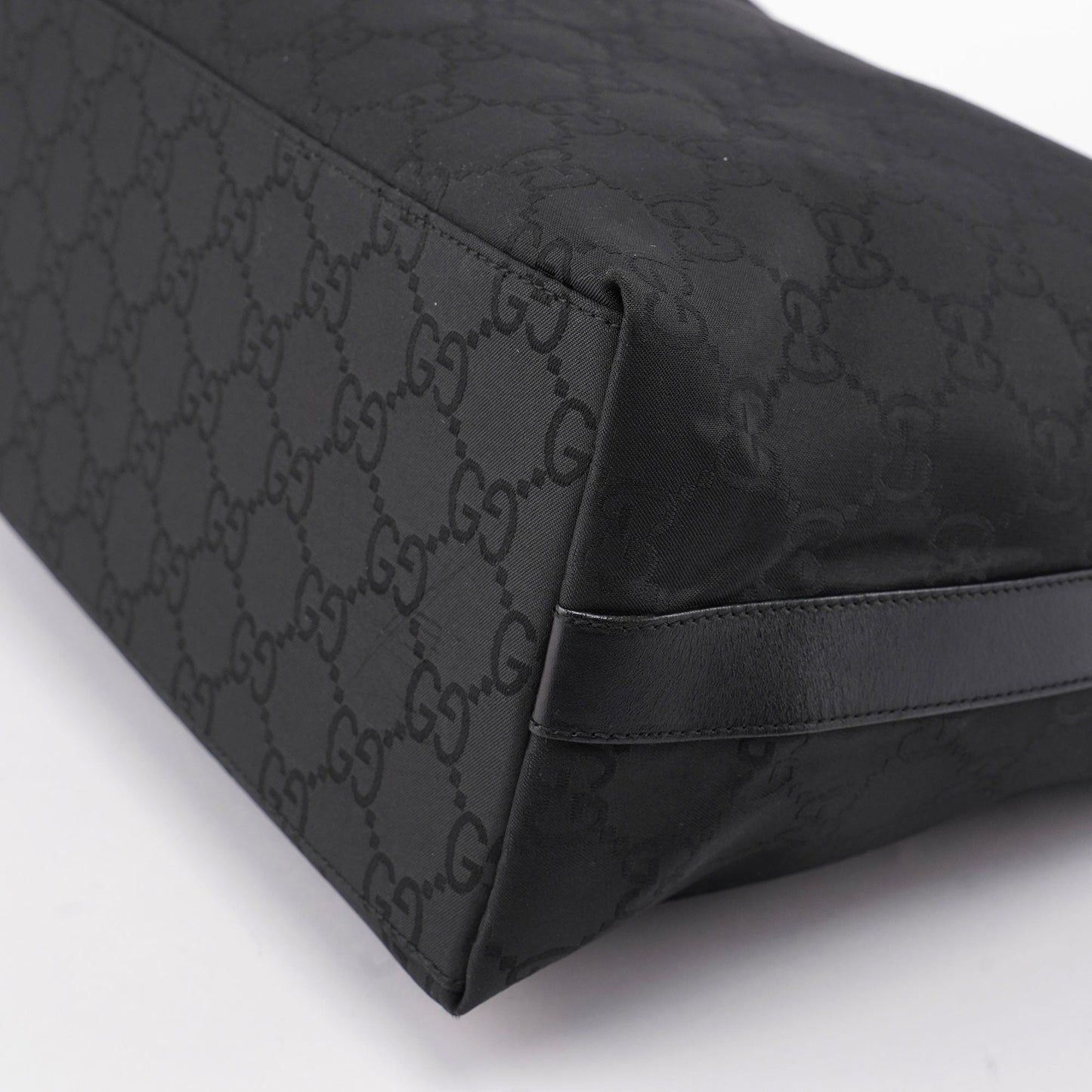 Black GG Hobo Shoulder Bag