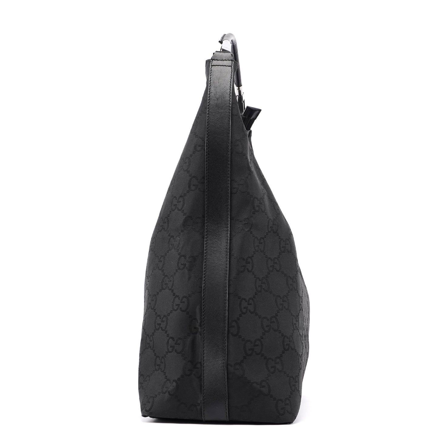 Black GG Hobo Shoulder Bag
