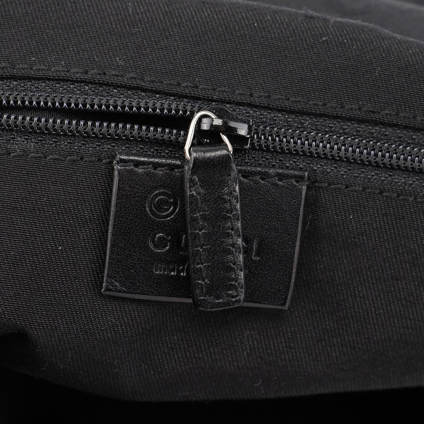 Black GG Hobo Shoulder Bag