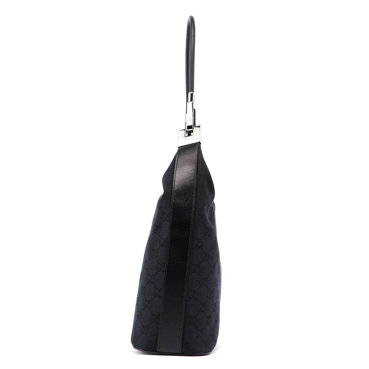 Black GG Hobo Shoulder Bag