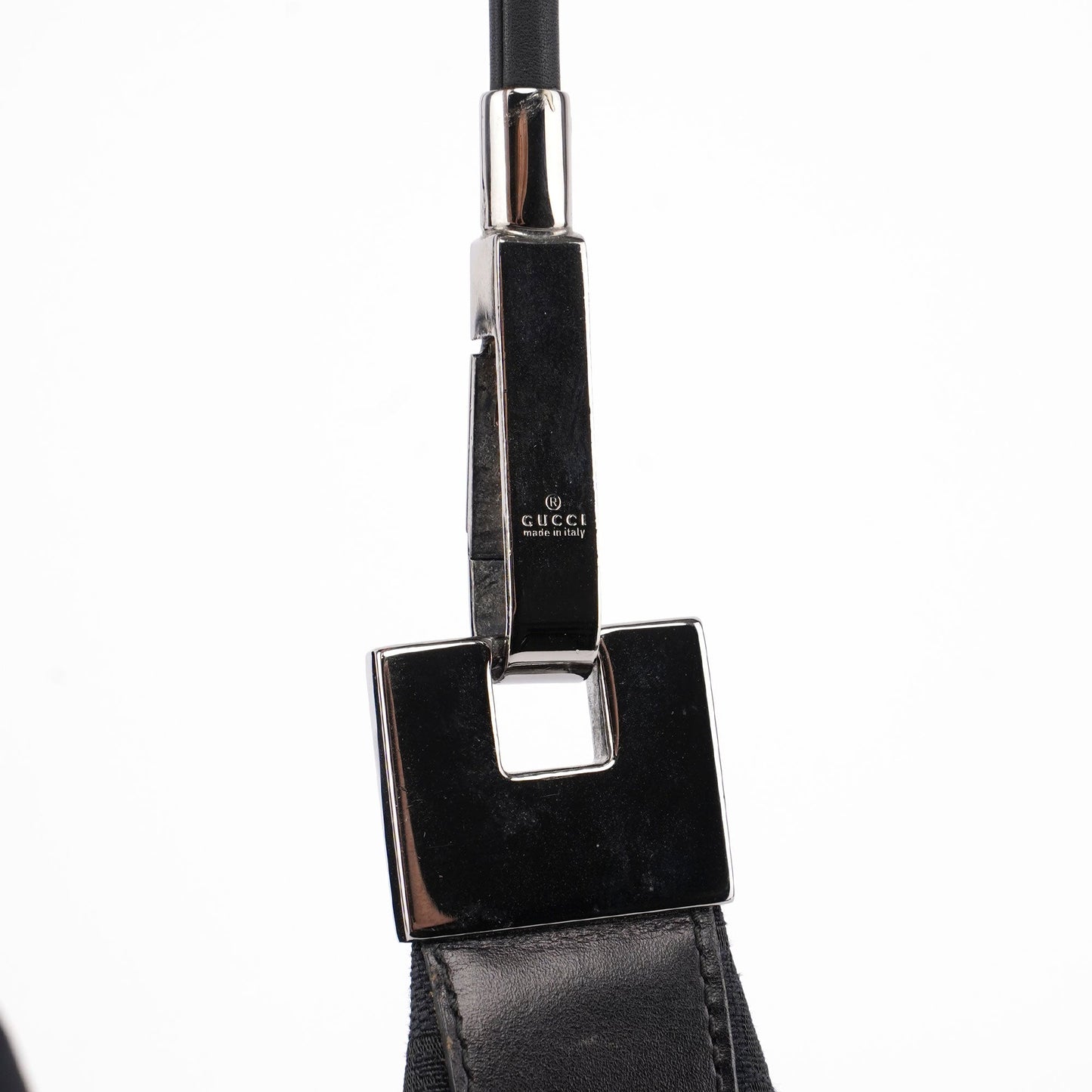 Black GG Hobo Shoulder Bag