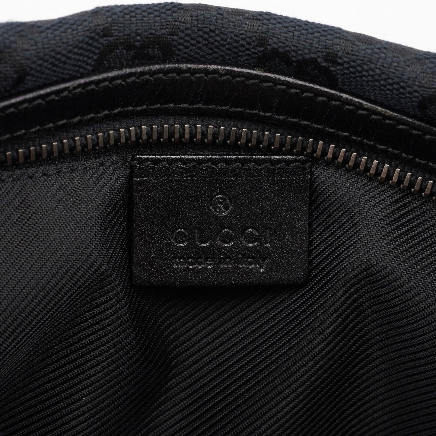 Black GG Hobo Shoulder Bag