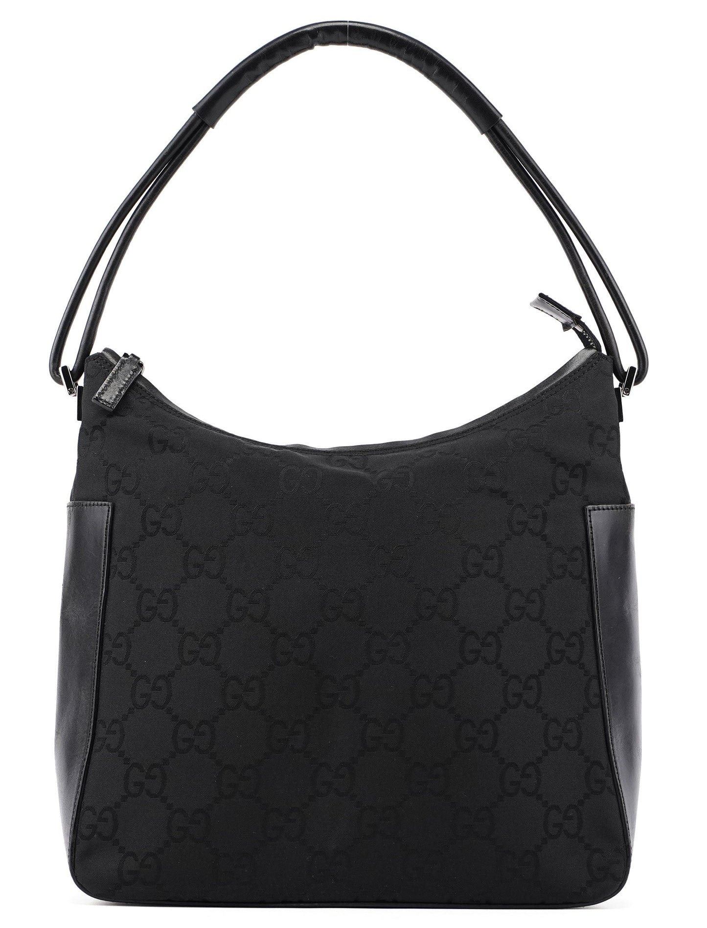 Black GG Hobo Shoulder Bag