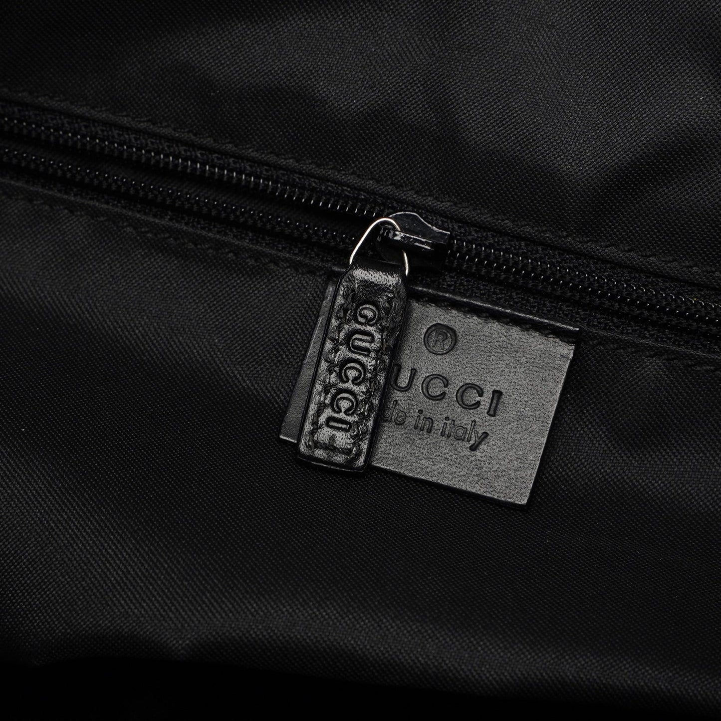 Black GG Hobo Shoulder Bag