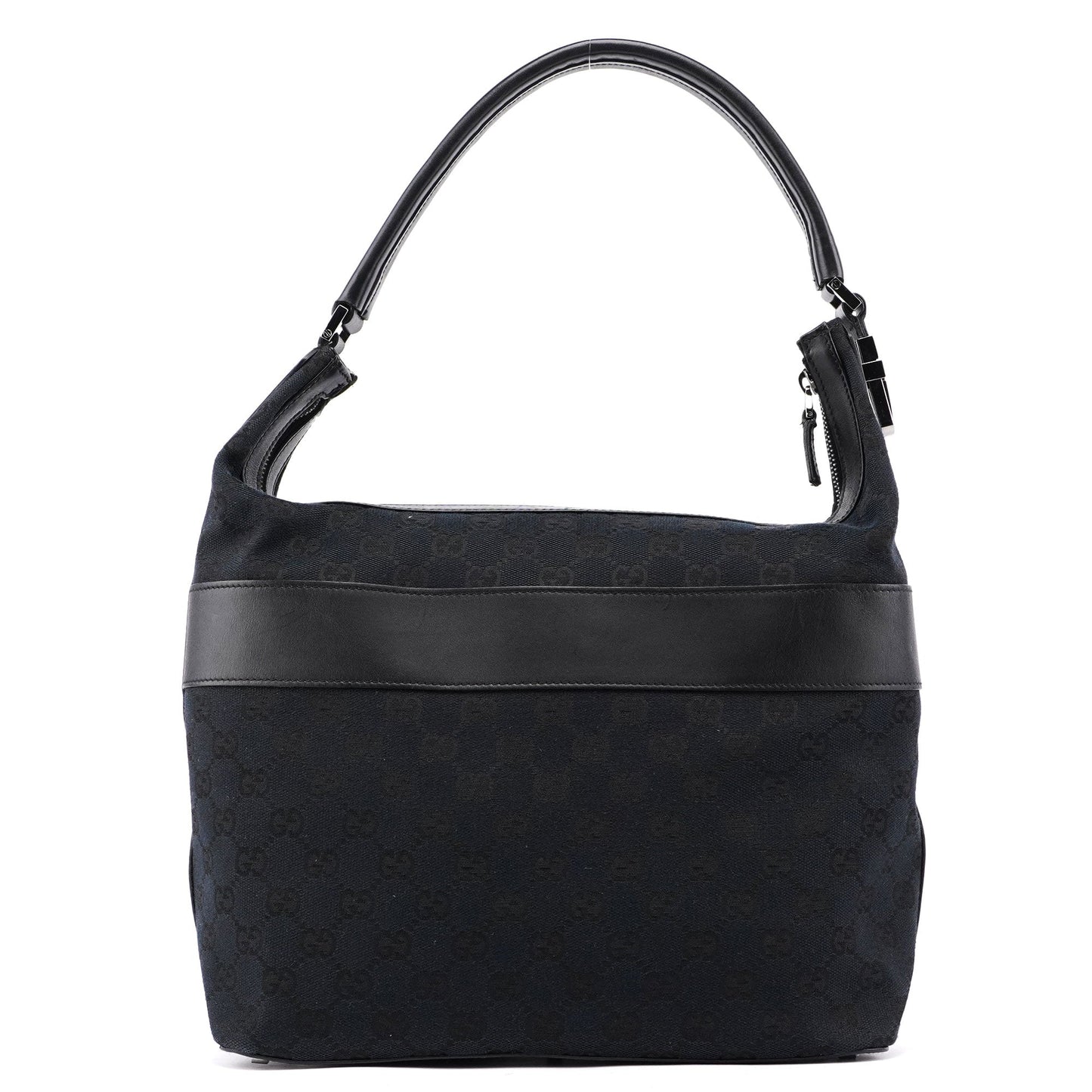 Black GG Hobo Shoulder Bag