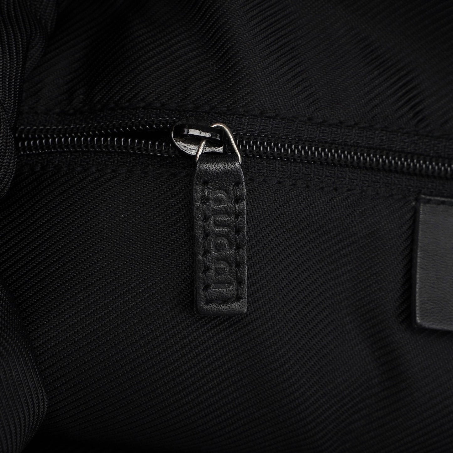 Black GG Hobo Shoulder Bag