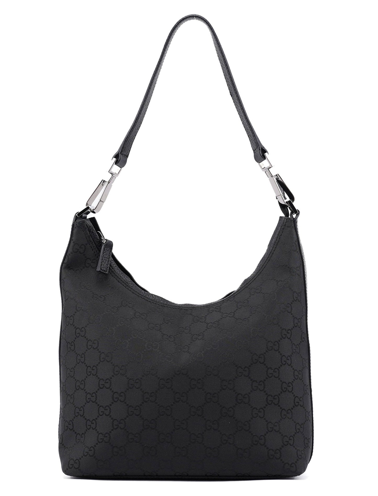Black GG Hobo Shoulder Bag