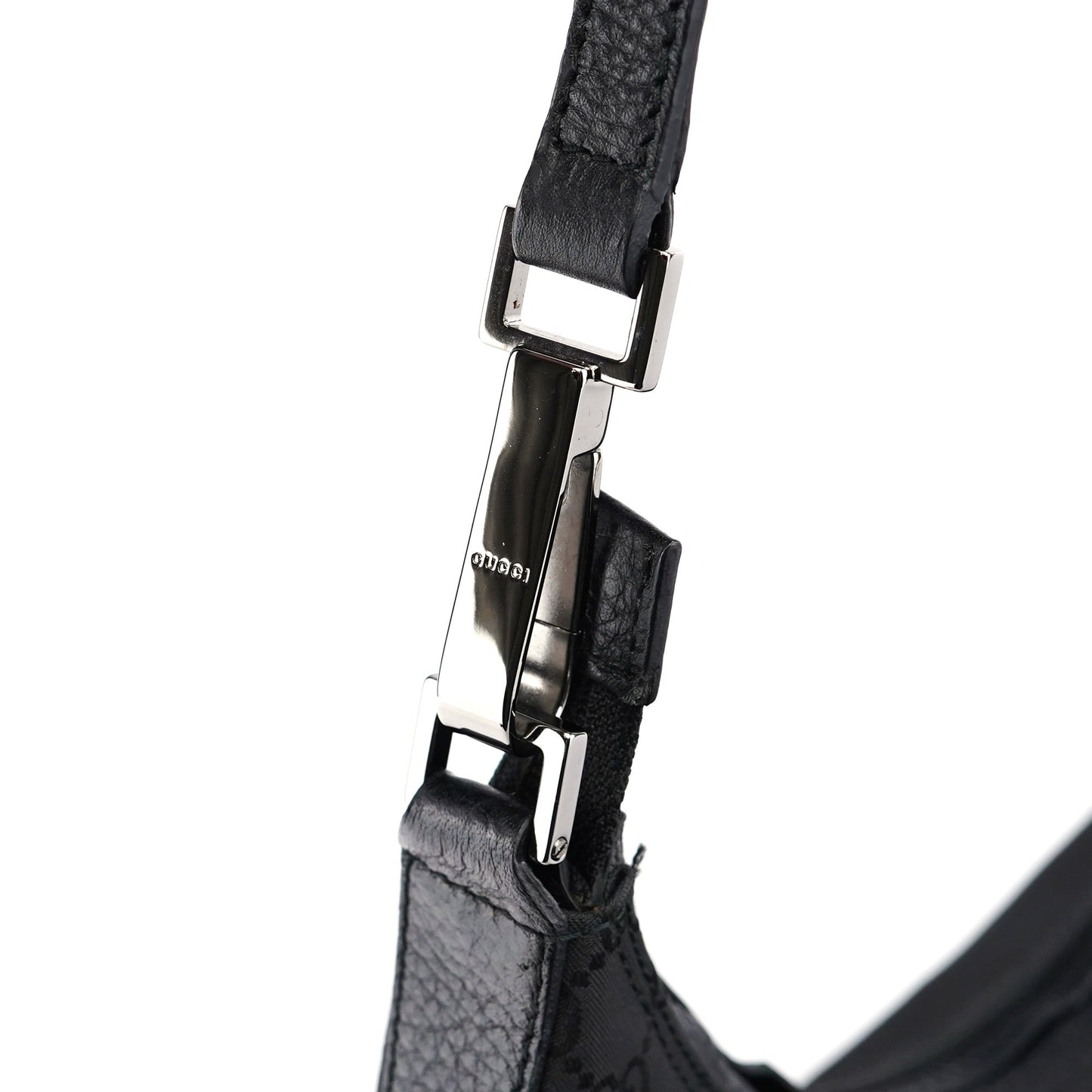 Black GG Hobo Shoulder Bag