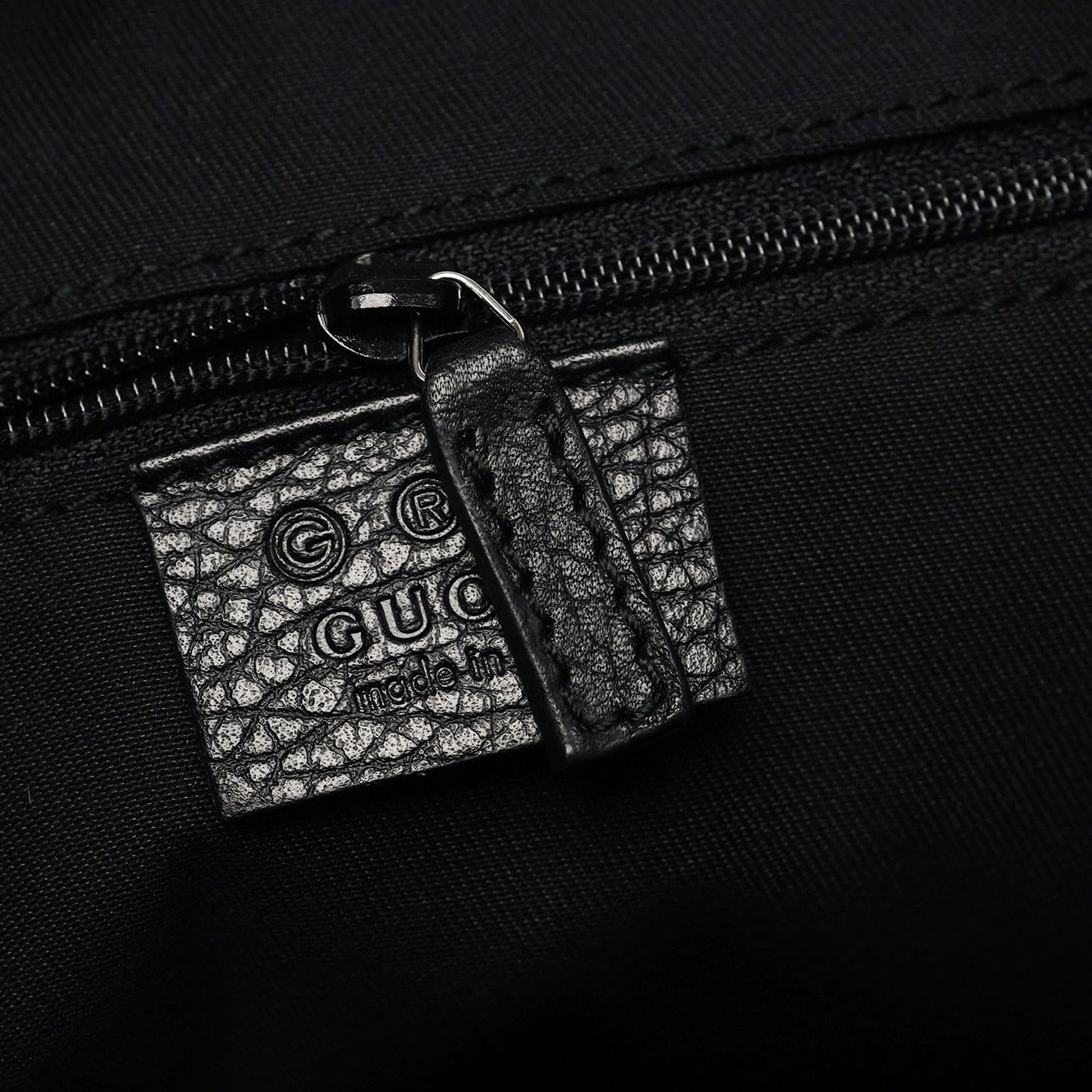 Black GG Hobo Shoulder Bag