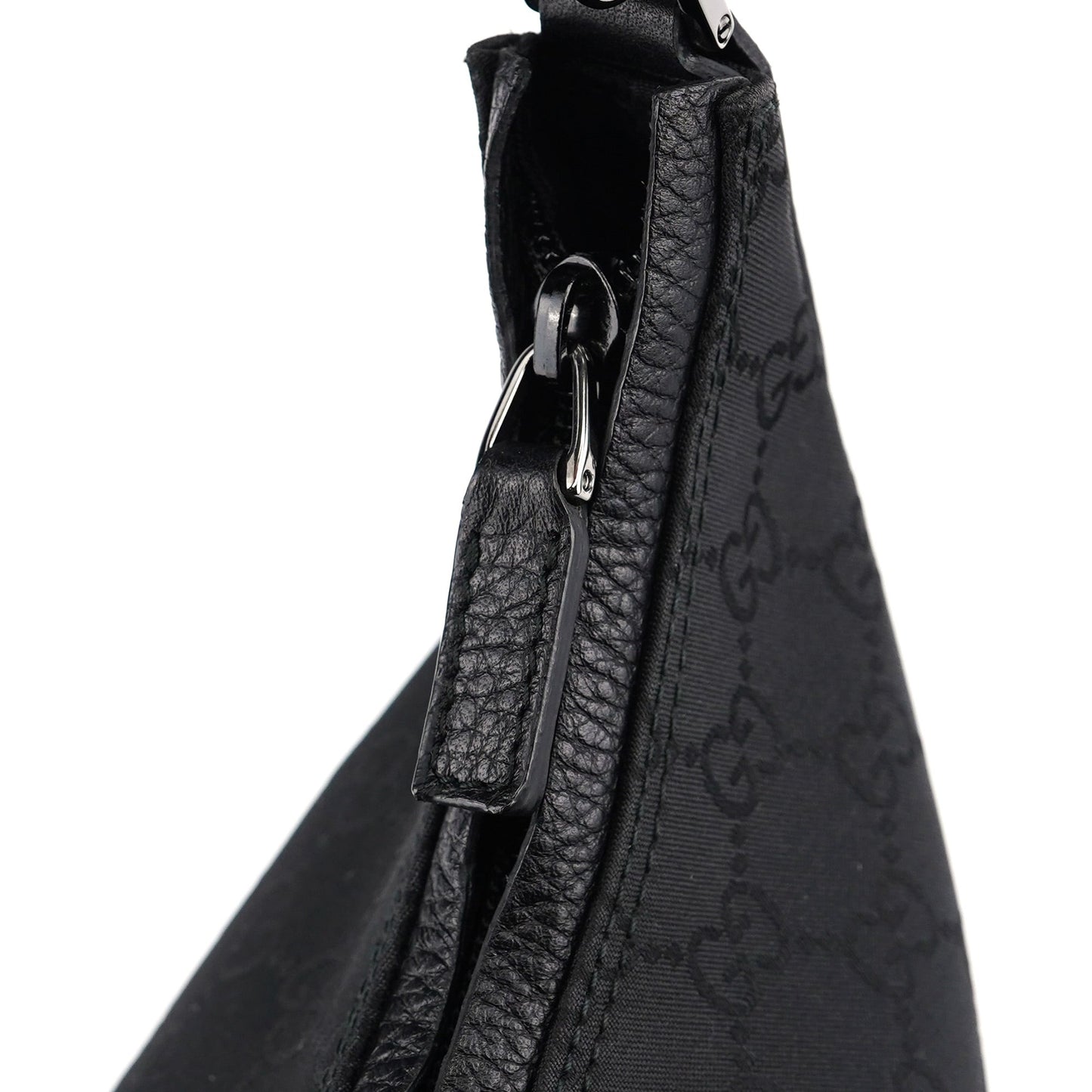 Black GG Hobo Shoulder Bag