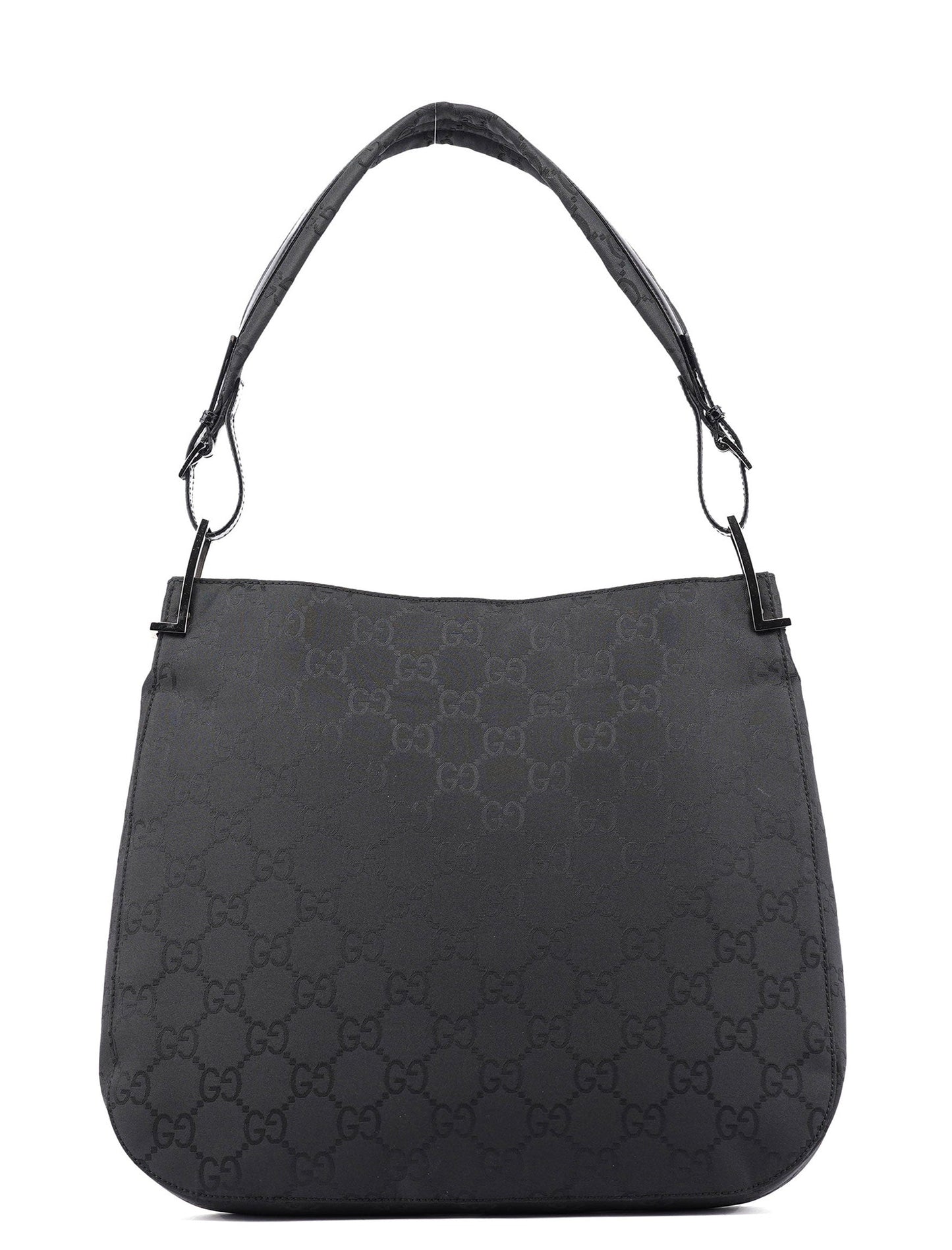 Black GG Hobo Shoulder Bag