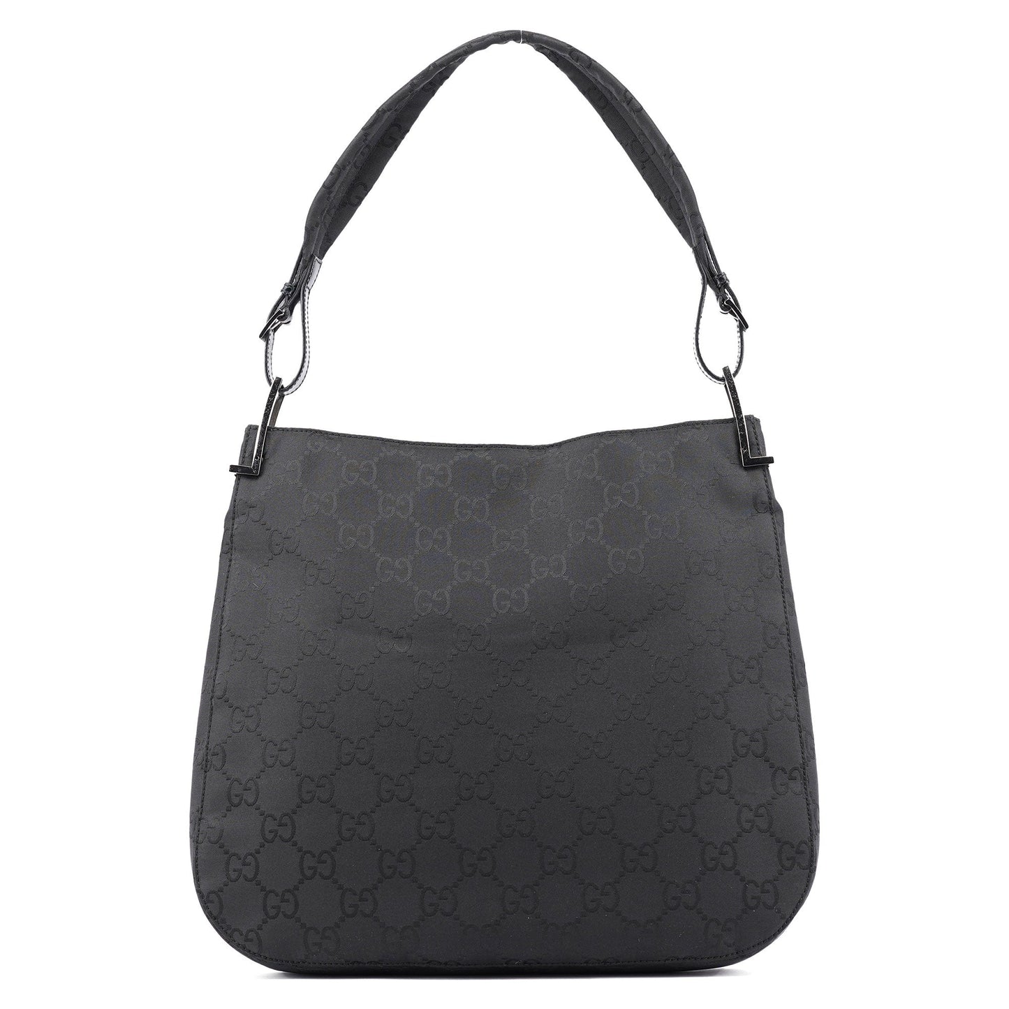 Black GG Hobo Shoulder Bag