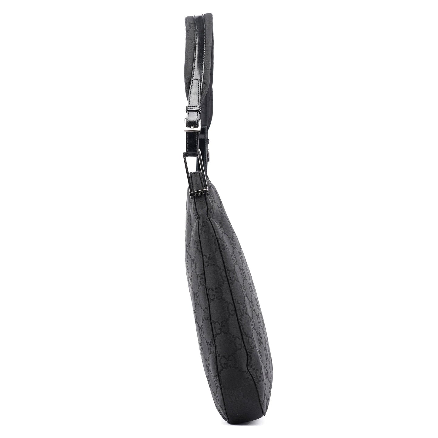 Black GG Hobo Shoulder Bag