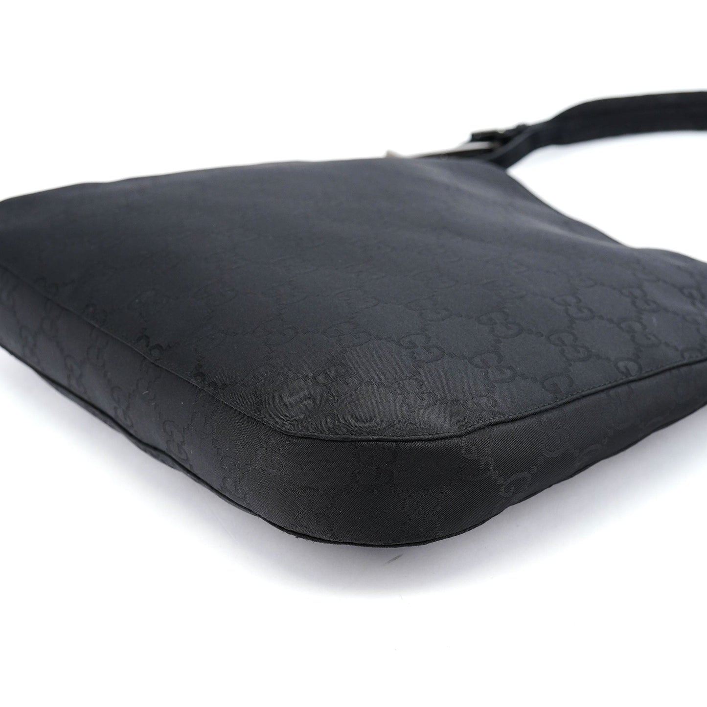 Black GG Hobo Shoulder Bag