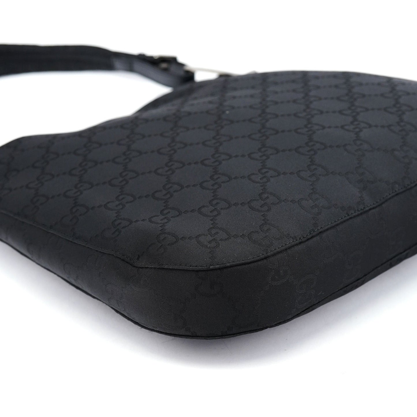Black GG Hobo Shoulder Bag