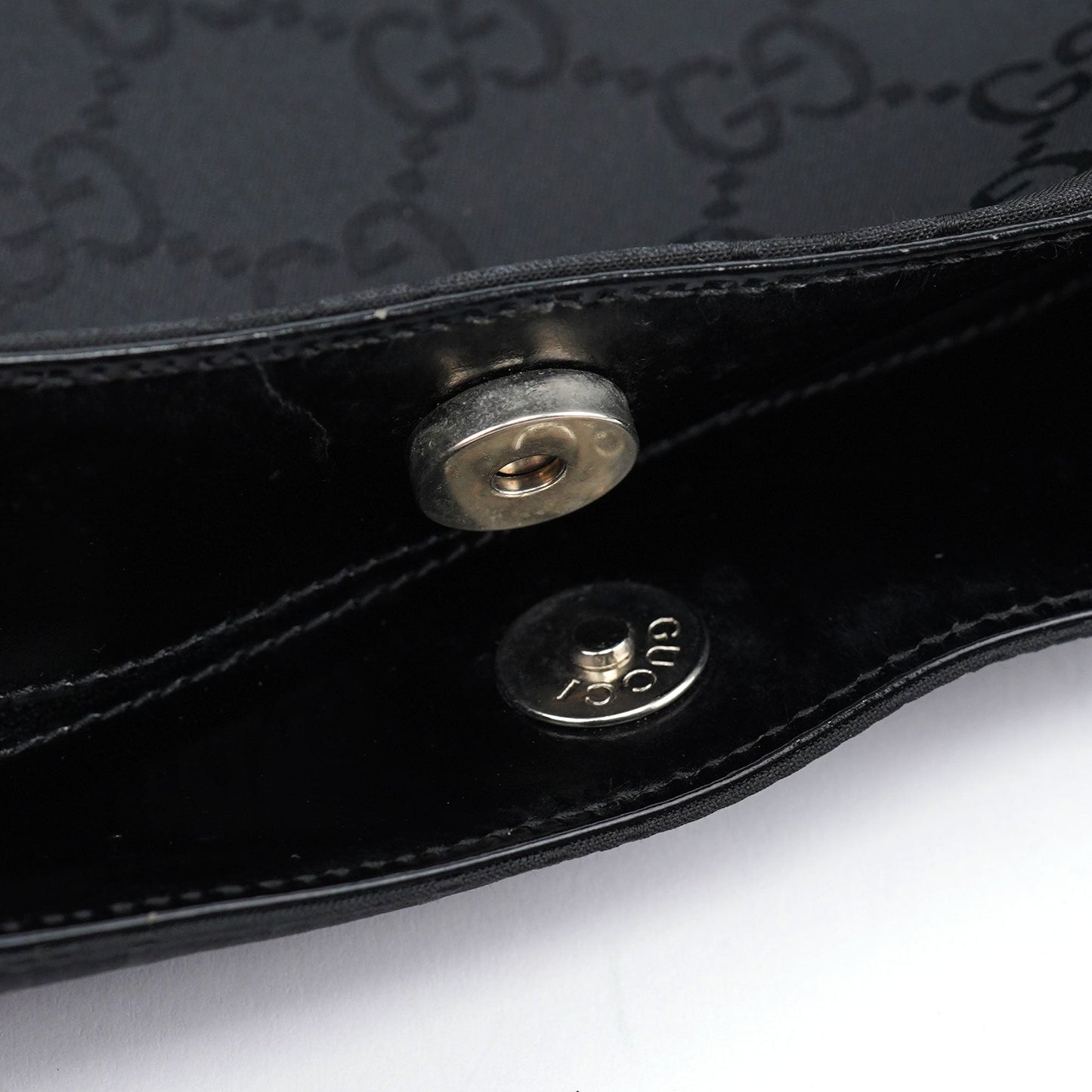 Black GG Hobo Shoulder Bag