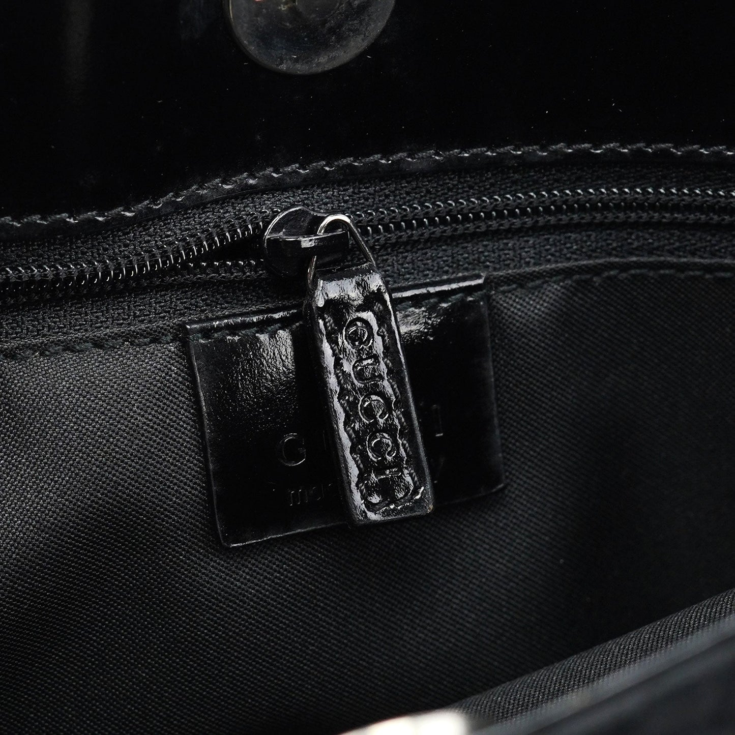 Black GG Hobo Shoulder Bag