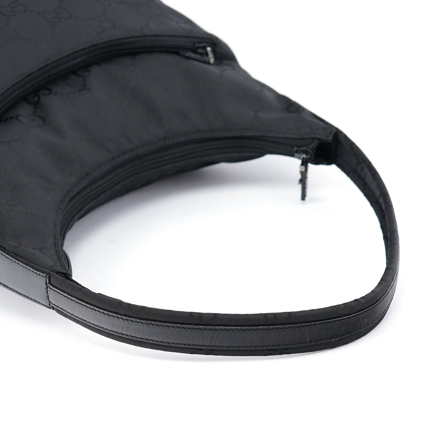 Black GG Hobo Shoulder Bag