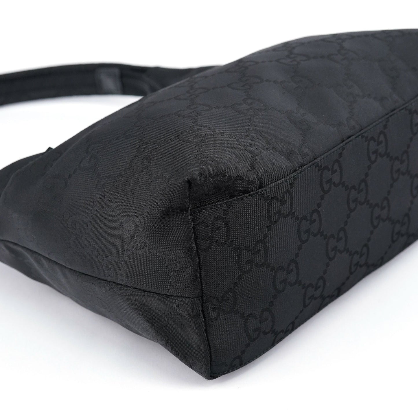 Black GG Hobo Shoulder Bag