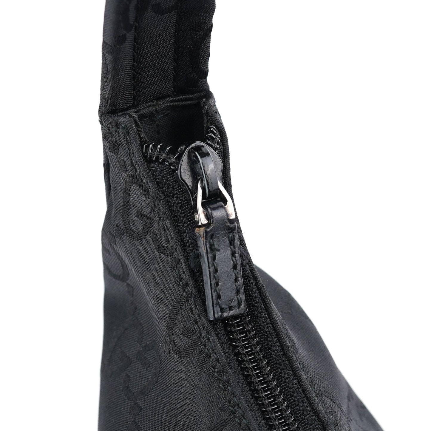 Black GG Hobo Shoulder Bag