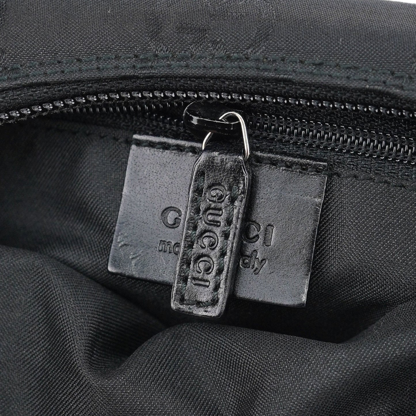 Black GG Hobo Shoulder Bag