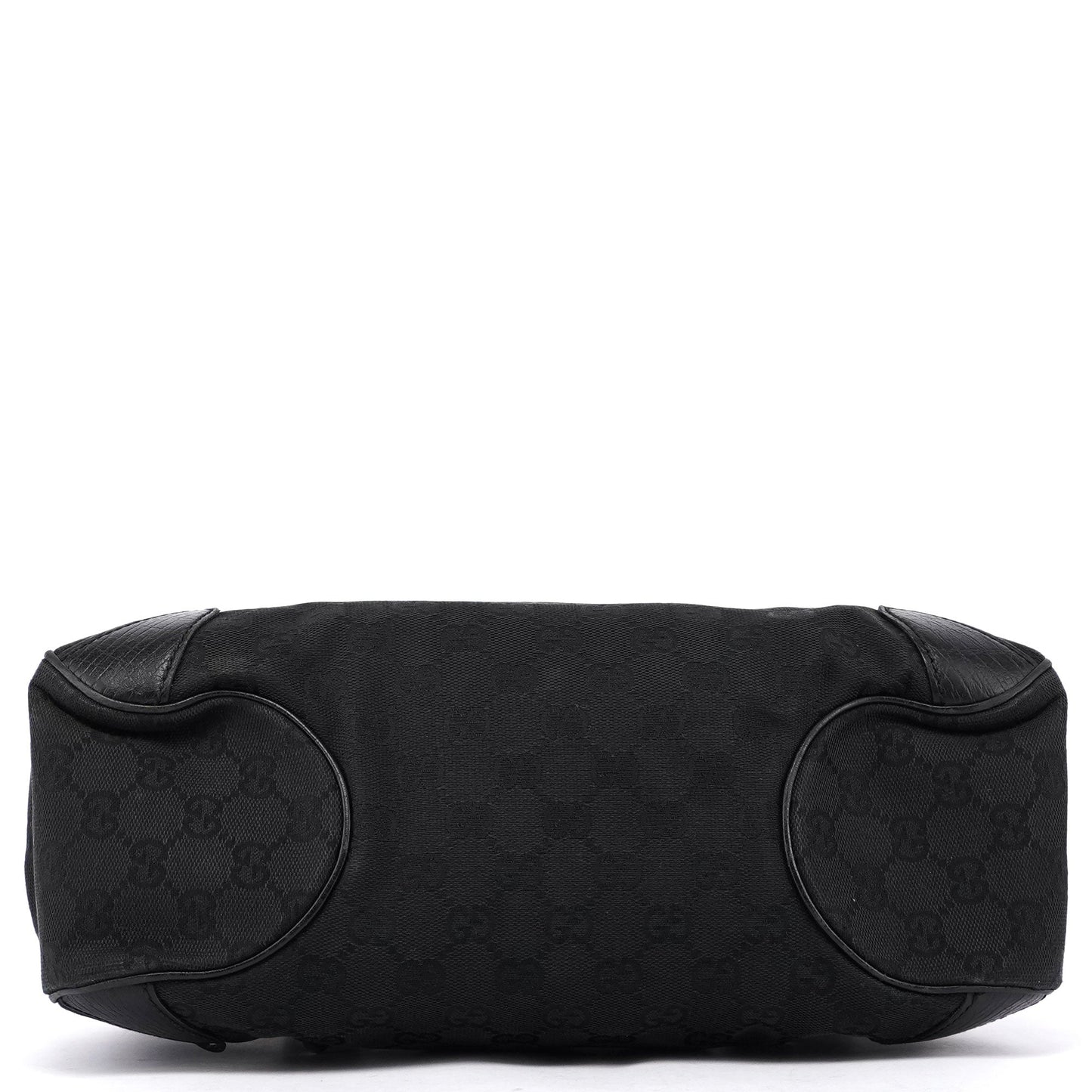 Black GG Horsebit Handbag