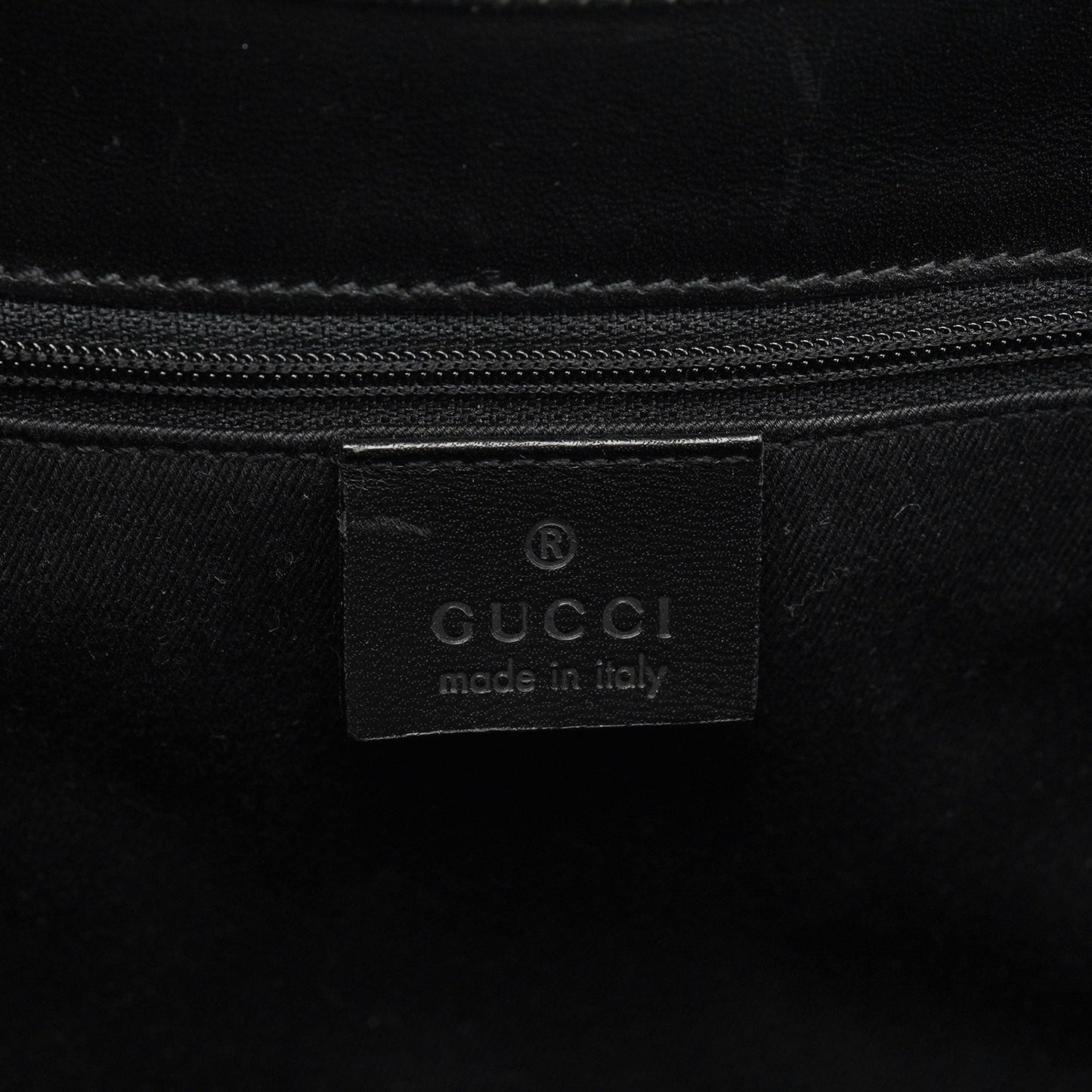 Black GG Jackie Shoulder Bag