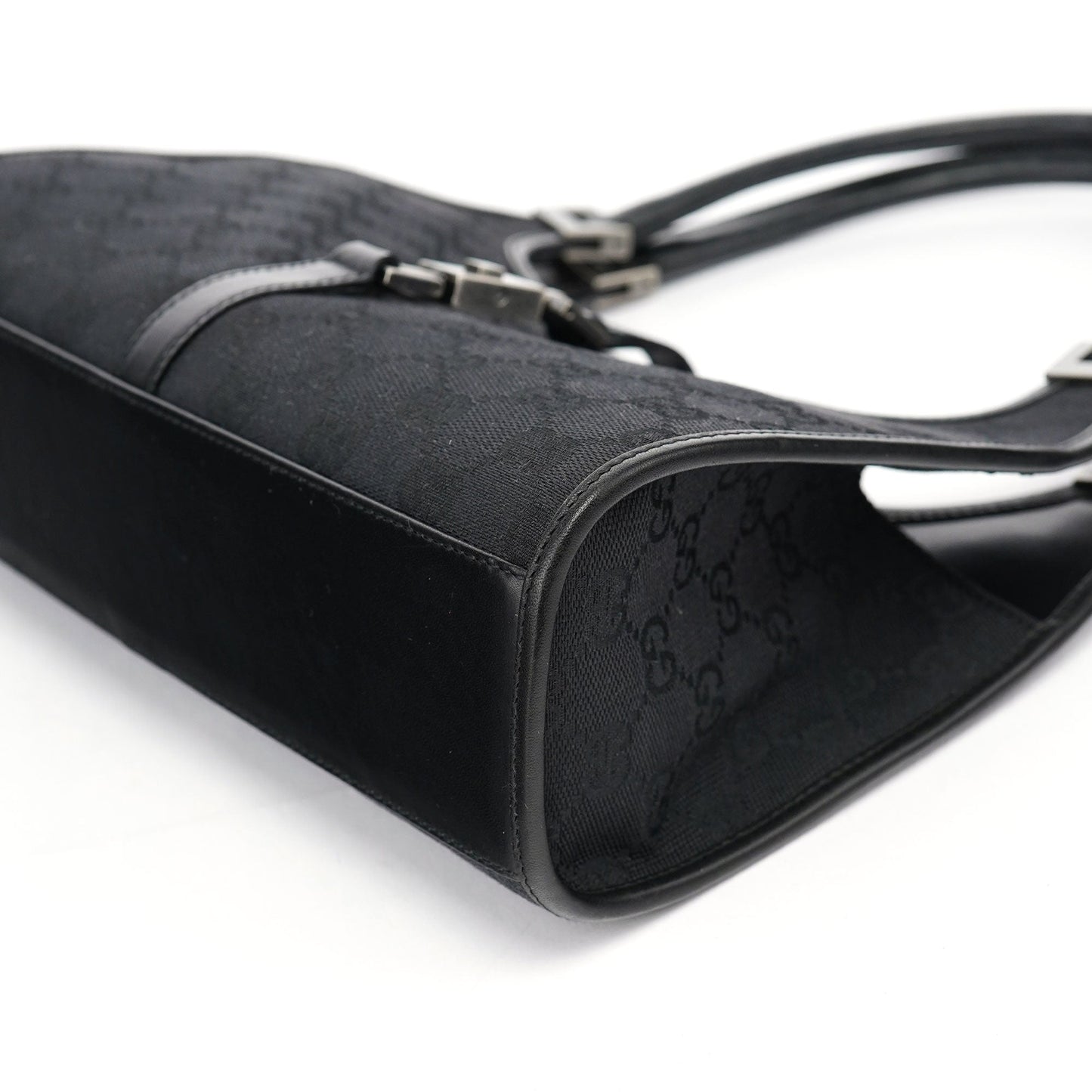 Black GG Jackie Shoulder Bag