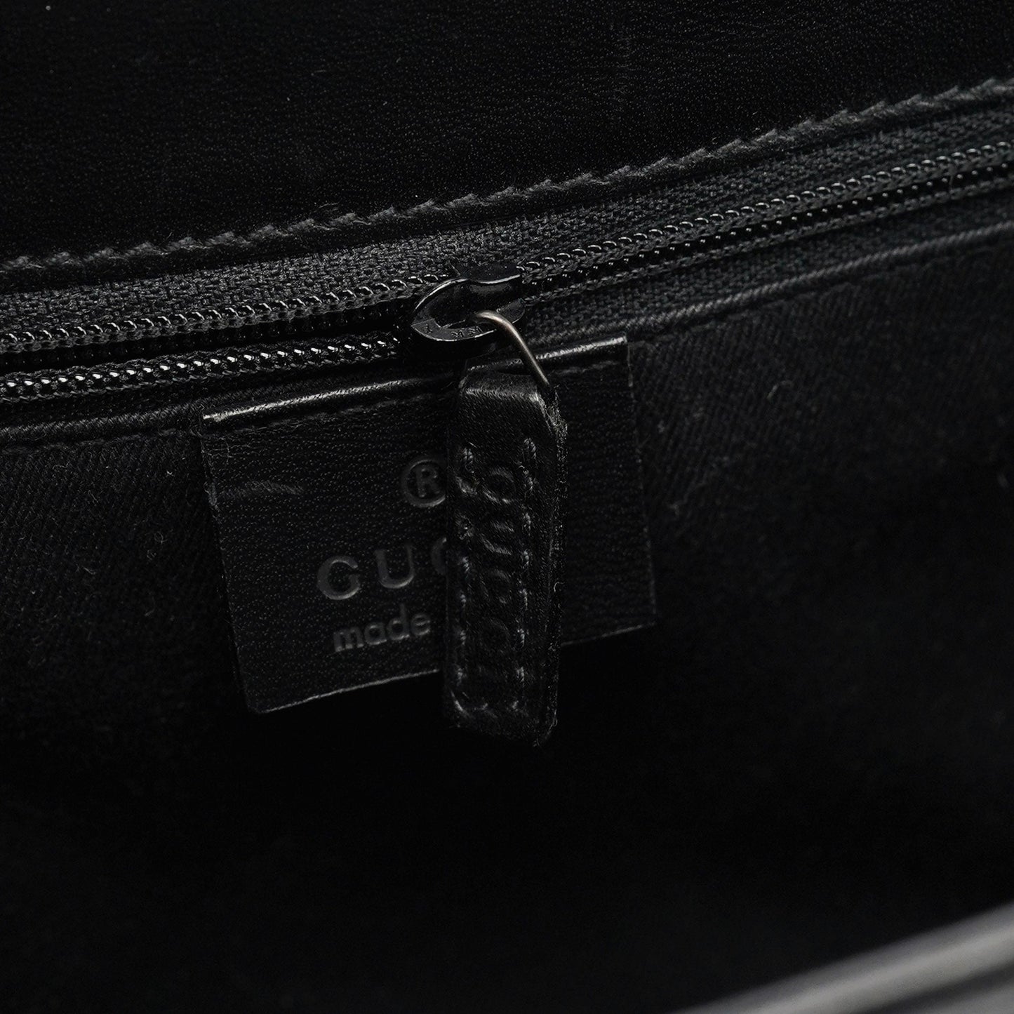 Black GG Jackie Shoulder Bag