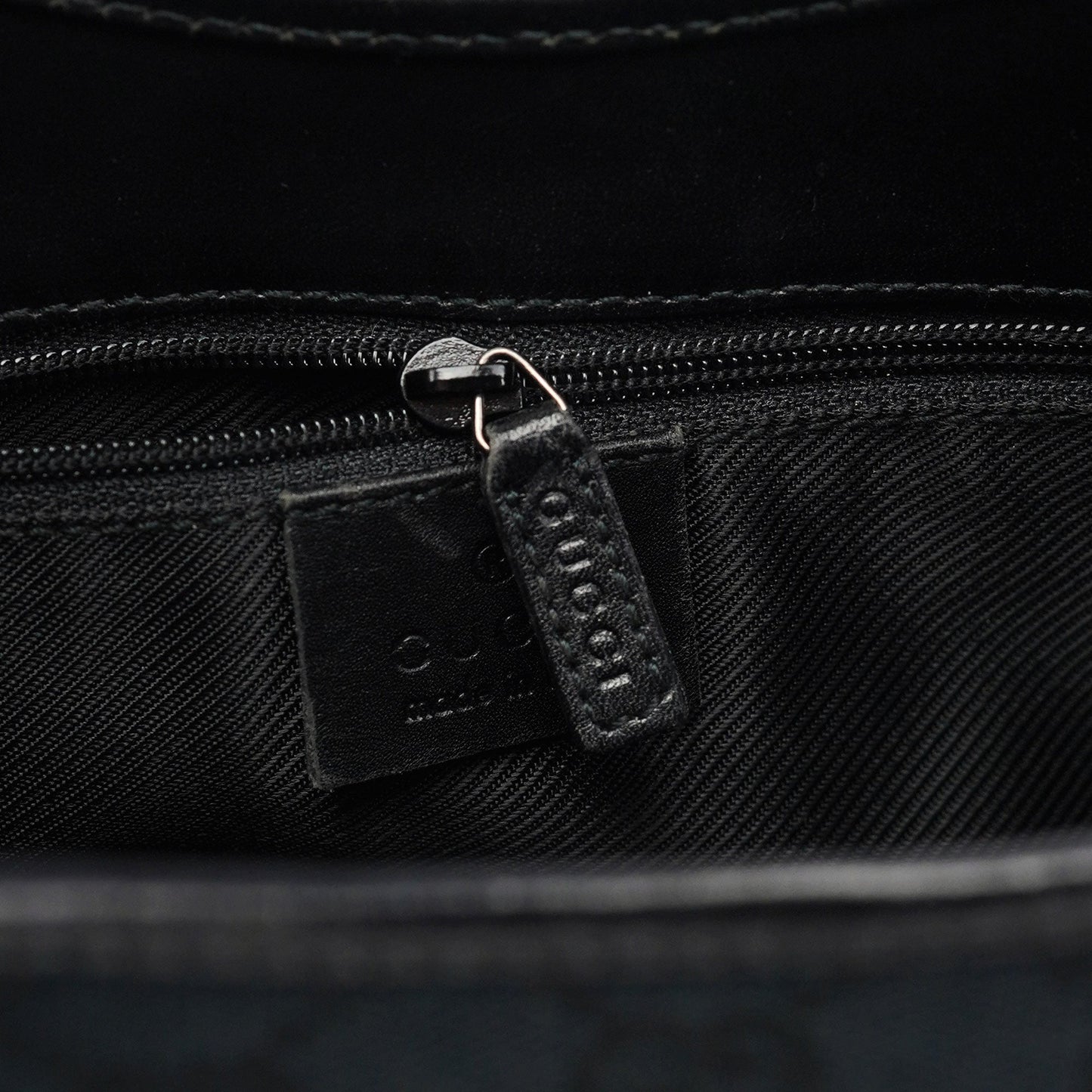 Black GG Jackie Shoulder Bag