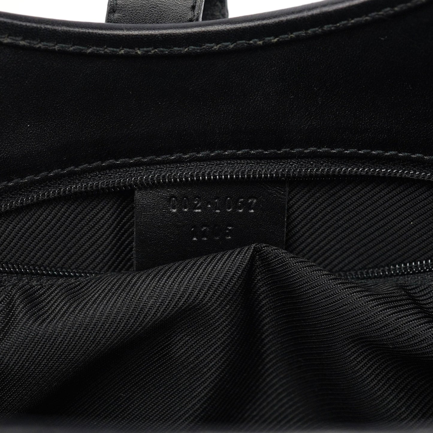 Black GG Jackie Shoulder Bag