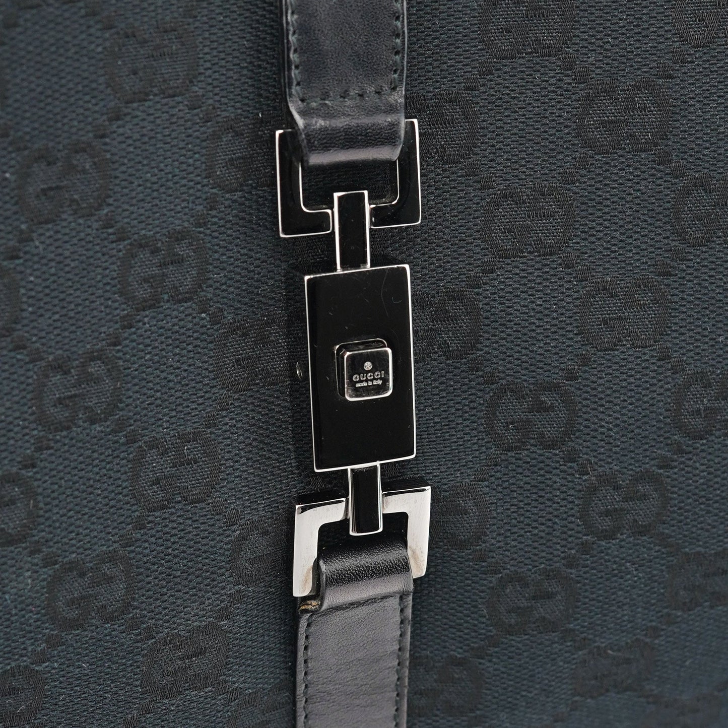 Black GG Jackie Shoulder Bag