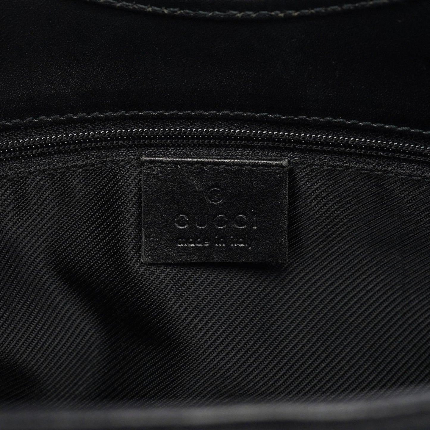 Black GG Jackie Shoulder Bag