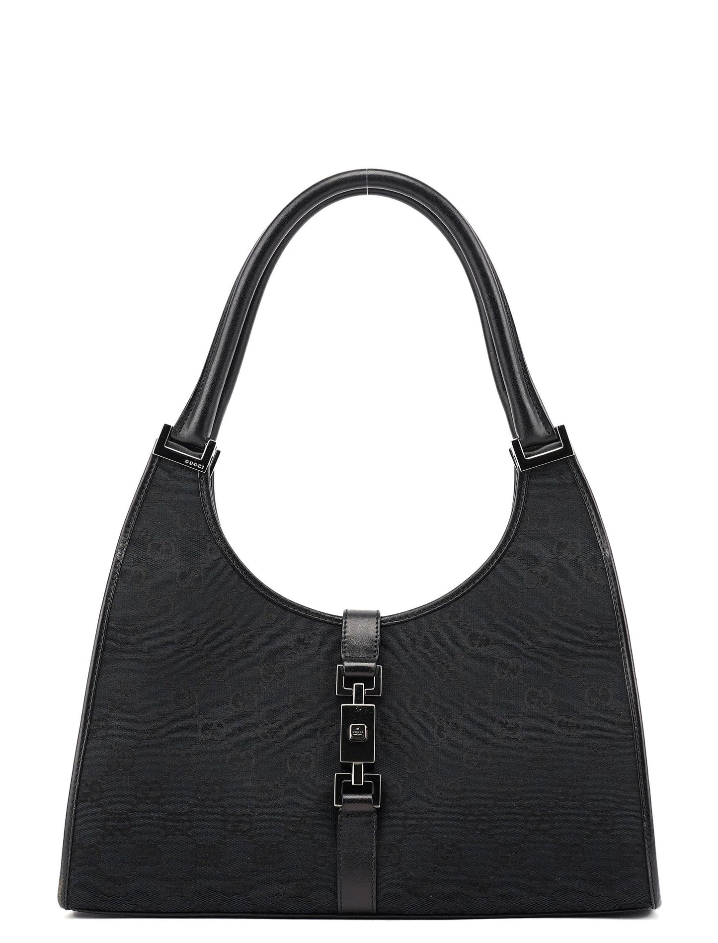Black GG Jackie Shoulder Bag