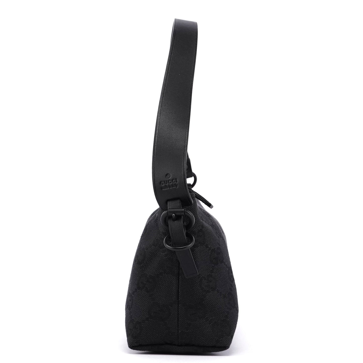 Black GG Mini Hobo Bag